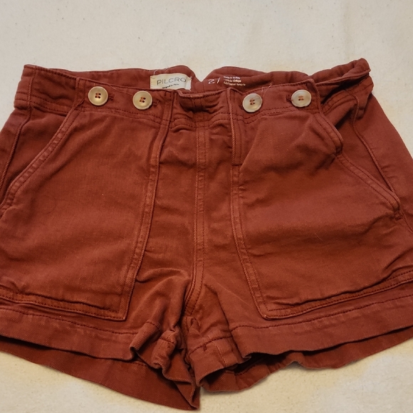 Pilcro Pants - Pilcro - Canvas Shorts - Size 27